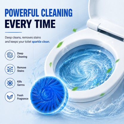 Toilet Deodorizer Bathroom Cleaner Tablet (30 PCS)