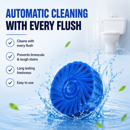 Toilet Deodorizer Bathroom Cleaner Tablet (30 PCS)