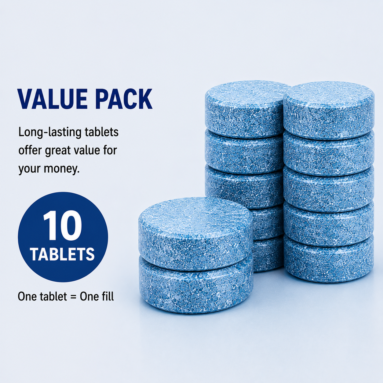 Window Glass Wash Cleaning tablet