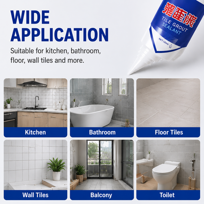 Waterproof Tile Gap Filler – Grout & Crack Sealant [Pack of 2]